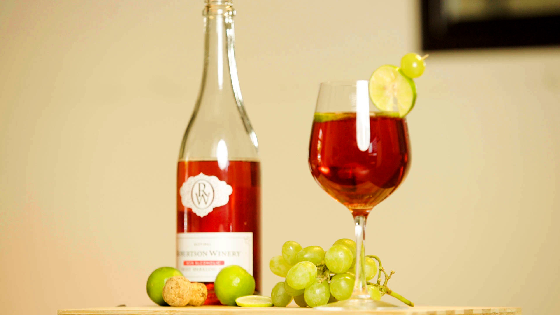 Mediterranean Sangria Robertson Non-Alcoholic Sparkling Rose